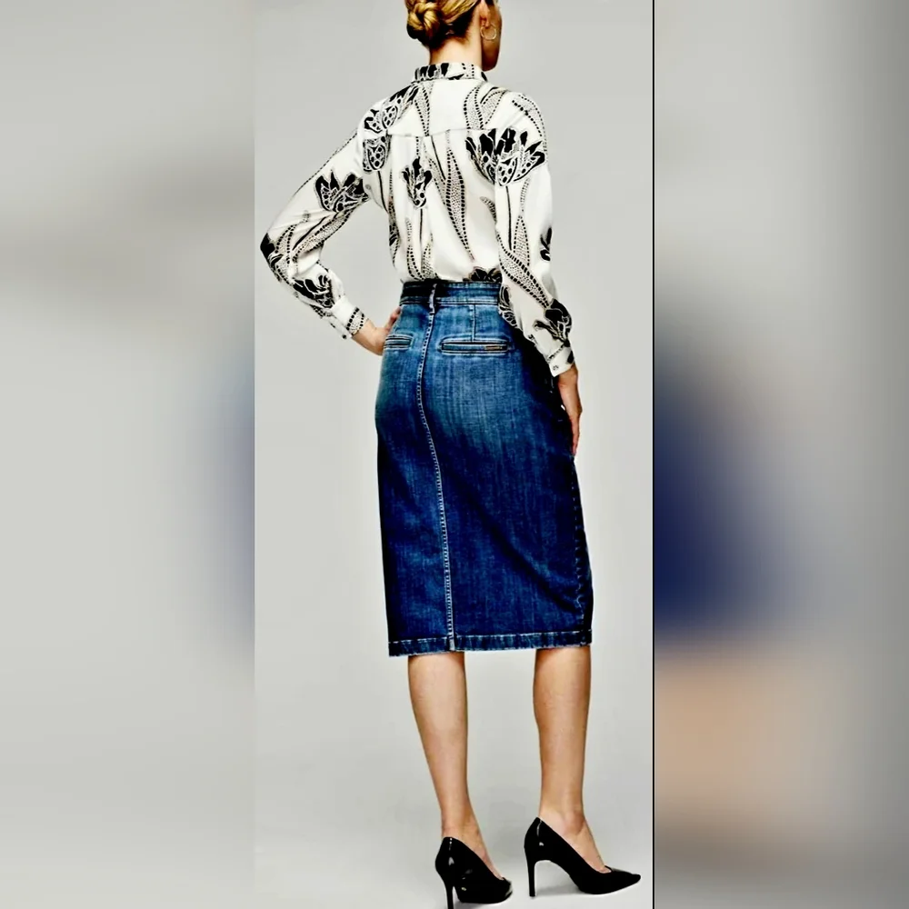 White House Black Marker Women's Business Office Gorgeous Blouse Buttons Small - Picture 10 of 16